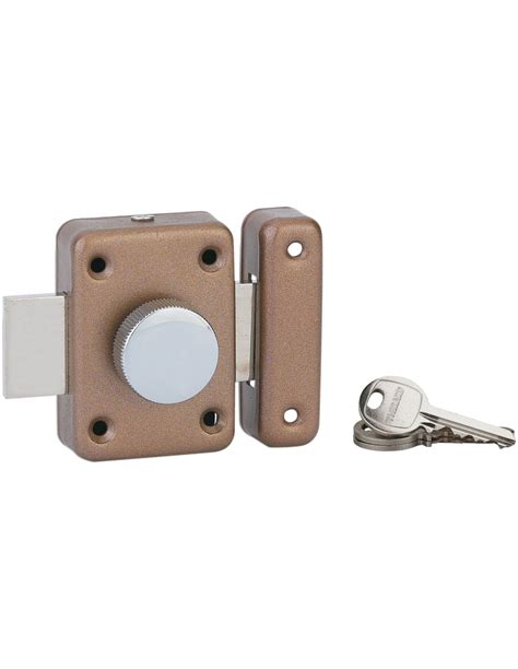 THIRARD 900956 Verrou de porte intérieur ALOUETTE bronze 35 mm