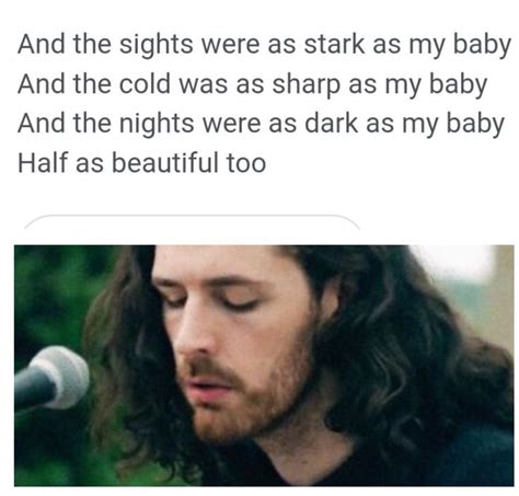 Hozier . Last verse from the song "As It Was" , 2019 . Cool Lyrics ...