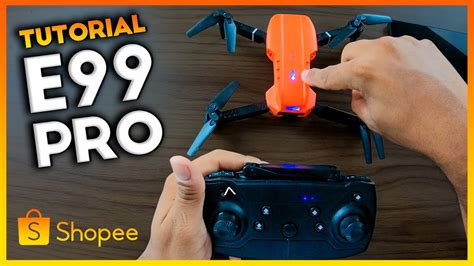 E99 PRO Tutorial completo 2024 Mini Drone Câmera Barato TUTORIAL