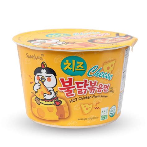 Samyang Noodles Ramen Hot Chicken Cheese Big Bowl Mawola Traders