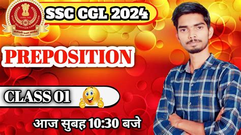 Preposition Class 01 Ssc Special Cgl English Batch 2024 By