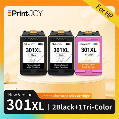 Printjoy Ink Cartridge Replacement For HP 301 HP301 XL Ink Cartridges