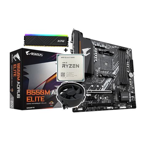 Combo Compossant Cpu Amd Ryzen G Mpk Carte Mere Gigabyte B M