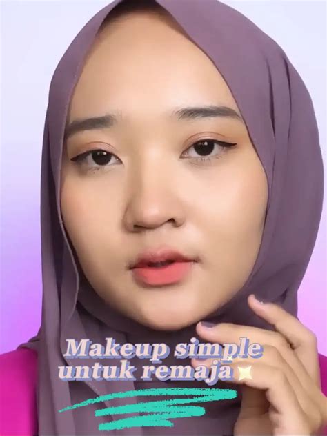 Tutorial Makeup Hijab Remaja Saubhaya Makeup