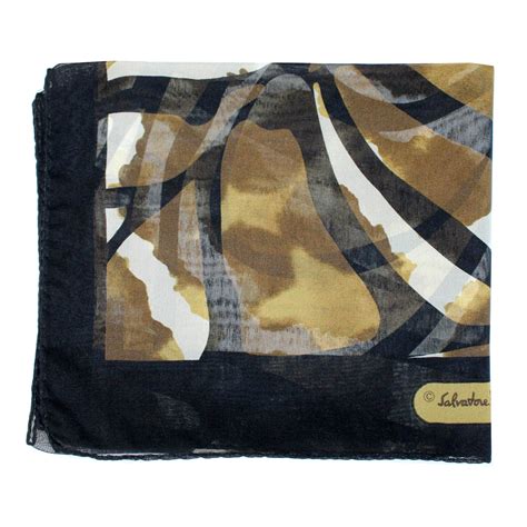 Salvatore Ferragamo Scarves Outlet Silk Women Scarf Sale Como Milano