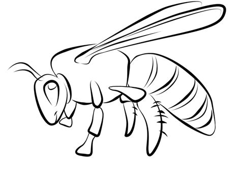 Dessins De Coloriage Abeille Imprimer Sur Laguerche Page