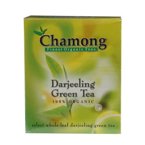 Chamong Green Tea Organic Pack 250gm Loose Tea Leaves Refreshing