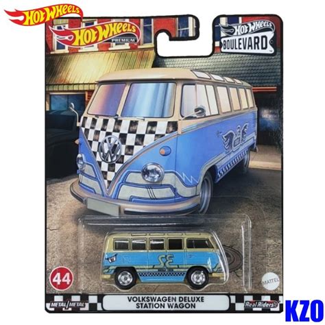 Hot Wheels Volkswagen Deluxe Station Wagon Boulevard Series Premium Card Shopee Malaysia