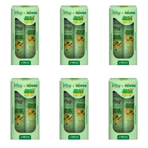 Embelleze Novex Vitay Leo Abacate Kit Shampoo Condicionador Ml