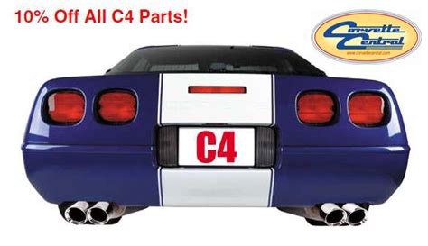 Save 10% on C4 Corvette Parts and Accessories at Corvette Central ...