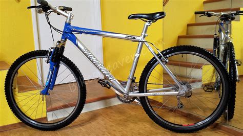 2000 Specialized Rockhopper A1 Comp Fs 19 Silver Blue Bikes Heaven