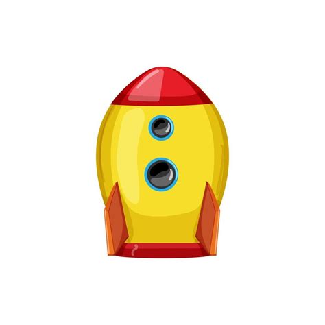 travel rocket toy cartoon vector illustration 17415019 Vector Art at ...