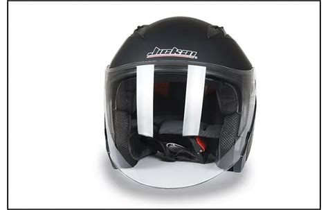 Casque De Moto Visage Ouvert Jiekai B Avec Double Lentille Et