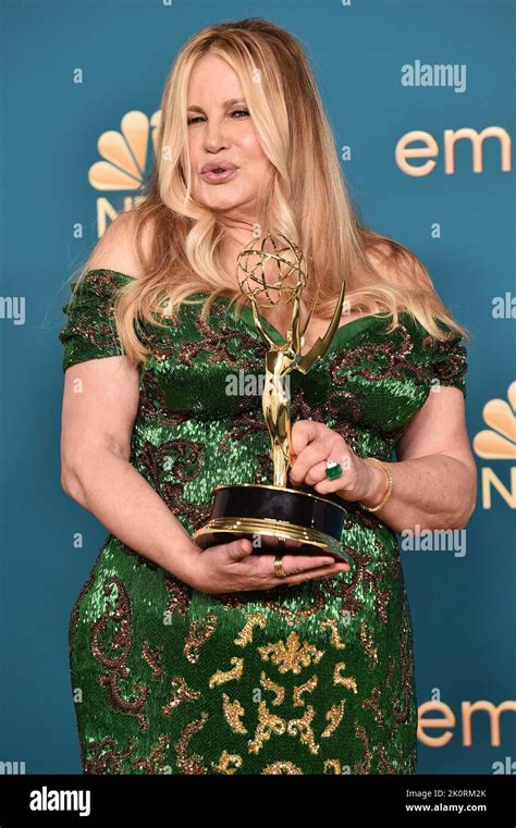 Los Angeles Usa 12th Sep 2022 Jennifer Coolidge Poses With The Emmy