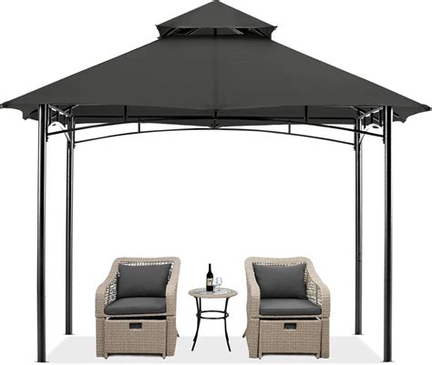 Mastercanopy Outdoor Garden Gazebo For Patios With Stable