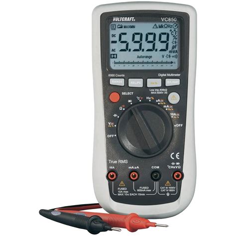 Voltcraft Vc Digital Multimeter Rapid Electronics