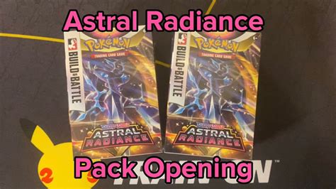 Astral Radiance Build And Battle Box X2 Pokemon Card Opening YouTube