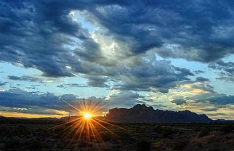 Superstition Mountain Sunrise Photograph by Tam Ryan - Fine Art America