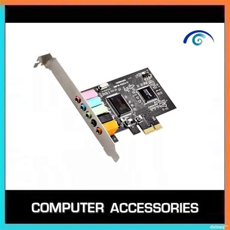 C-Media PCI-E CMI8738 Audio Chipset PCI Express Desktop Computer PC 5.1 ...