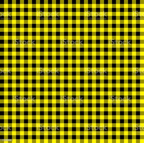 Firebrick Gingham Pattern Textured Yellow And Black Plaid Background Light Yellow And Black