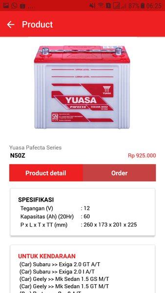 Jual Accu Aki N Z V Ah Yuasa Di Lapak Mps Mobil Partshop Bukalapak