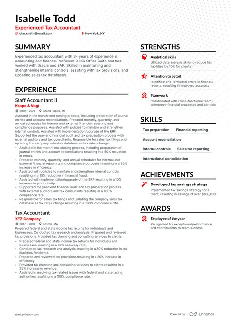 Infographic Resume Accenture