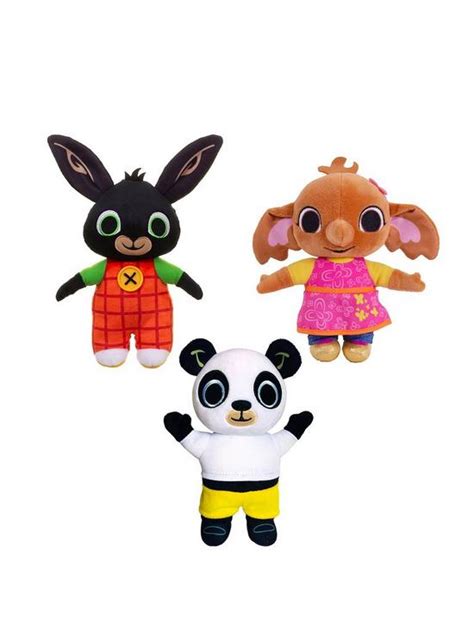 Bing Pando Bing And Sula Soft Toy Triple Pack