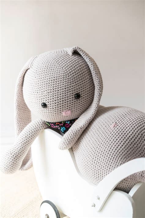 Kuscheltier Amigurumi XXL Hase Häkelanleitungen PDF