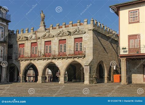 Old Town Hall. Guimaraes. Portugal Stock Photo - Image of capital, downtown: 51224778