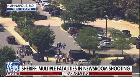 Five Shot By Gunman At Marylands Capital Gazette Newspaper Building