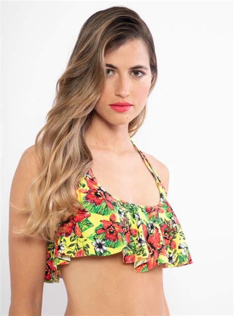 Ripley Top Bikini Index Para Mujer Vuelos Print