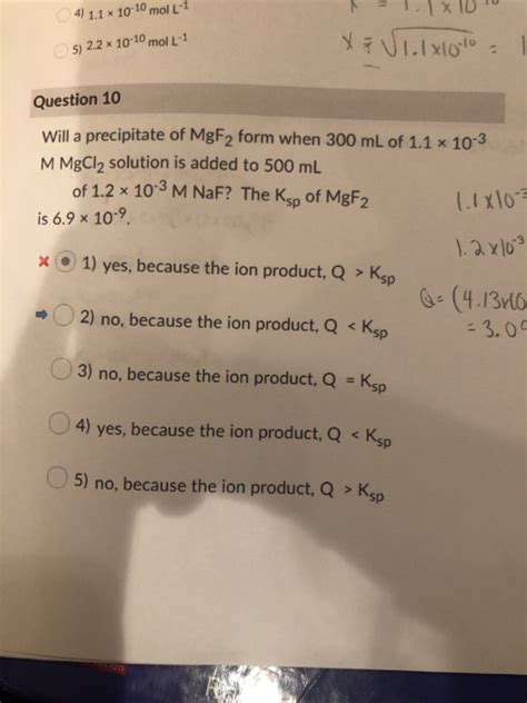 Solved Attempt 2 Question 1 The solubility of lead iodide | Chegg.com