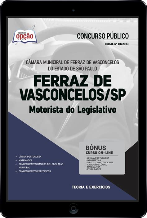 Apostila C Mara Ferraz De Vasconcelos Pdf Motorista Do Legislativo