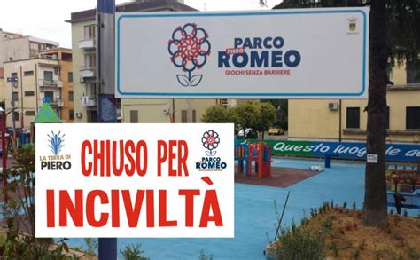 Cosenza Ancora Atti Vandalici E Degrado Al Parco Piero Romeo Crocco