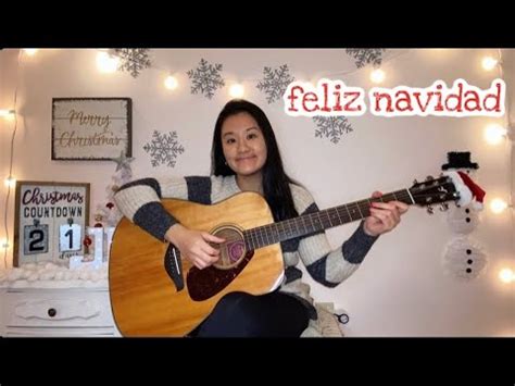 Feliz Navidad Easy Guitar Tutorial For Beginners Musicmas Day 4