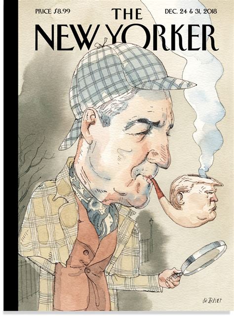 Cover Story Barry Blitts “elementary” The New Yorker