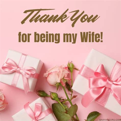 Thank You Messages For Wife Best Appreciation Quotes