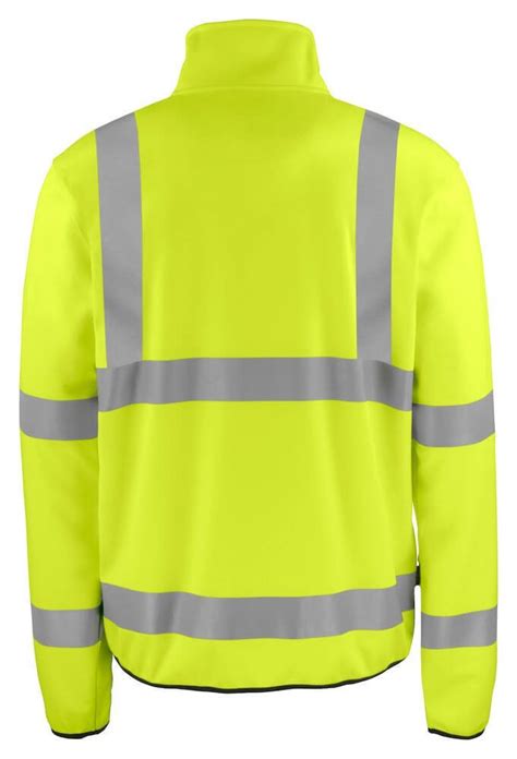 Veste softshell haute visibilité légère 6105 Projob jaune fluo