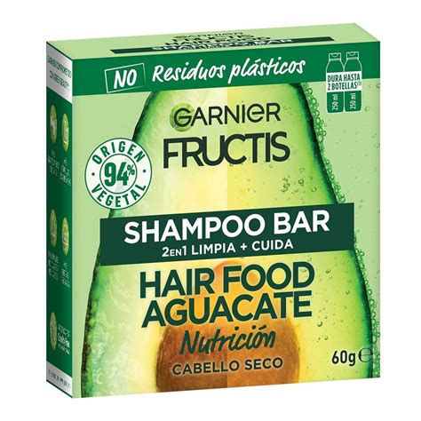 Shampoo Bar Garnier Fructis En Hair Food Aguacate Nutrici N G