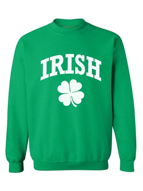 Awkward Styles St Patrick S Day Irish Clover Sweatshirt Four Leaf