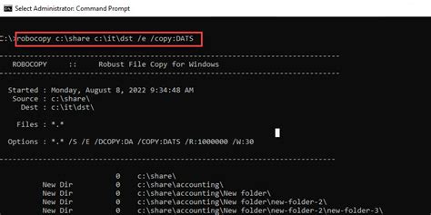 21 Robocopy Examples With Screenshots Active Directory Pro