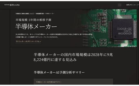 全43業界の市場規模成長性を予測｜aiのニュース解析によるレポート公開 Ledgeai