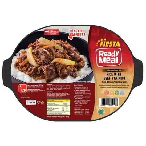 Jual Fiesta Ready Meal Beef Yakiniku With Rice Shopee Indonesia