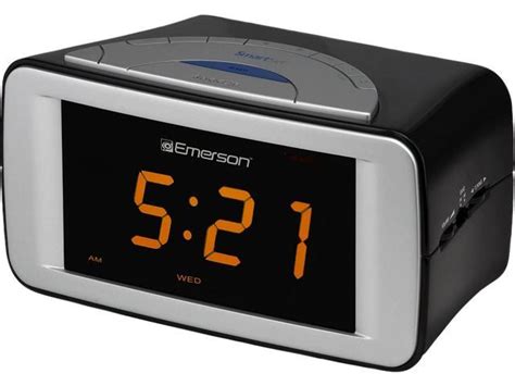 Refurbished Emerson Smartset Dual Alarm Clock Radio Cks9051