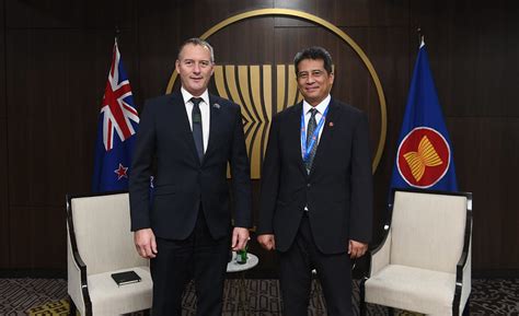 Deputy Secretary General Of Asean For Community And Corporate Affair Receives Ambassador Of New