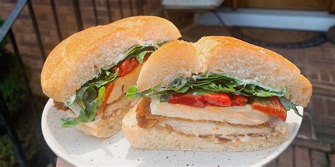 Peppery Arugula Creamy Mozzarella And Roasted Red Peppers Perk Up