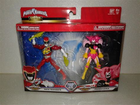 Power Rangers Dino Super Charge Poisandra Villain And Red Ranger 5 Action Figures 2003110531