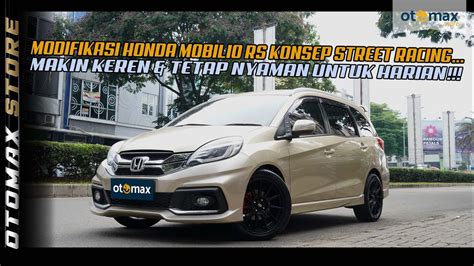 Modifikasi Honda Mobilio Rs Bergaya Street Racing Pakai Velg Enkei