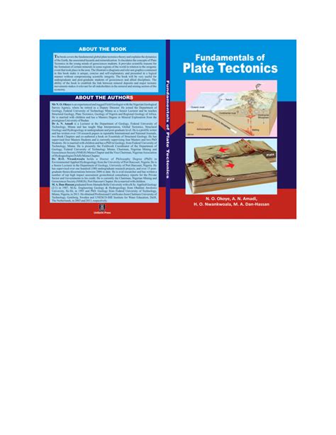 Pdf Fundamentals Of Plate Tectonics