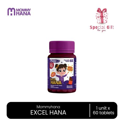 Mommy Hana Excel Hana Chewable Tablet Shopee Malaysia